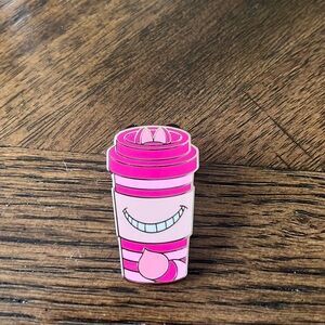 Disney Coffee Cup Pin Cheshire Cat from mystery pin pack